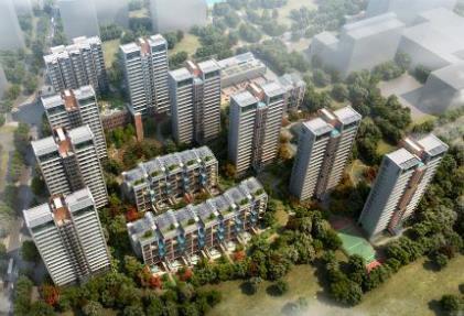 Park Eleven, Shanghai Mixed development located within the Changfeng Ecological Business Park, about 5 km to the north-east of the Hongqiao Transportation Hub and less than 10 km from The Bund 398