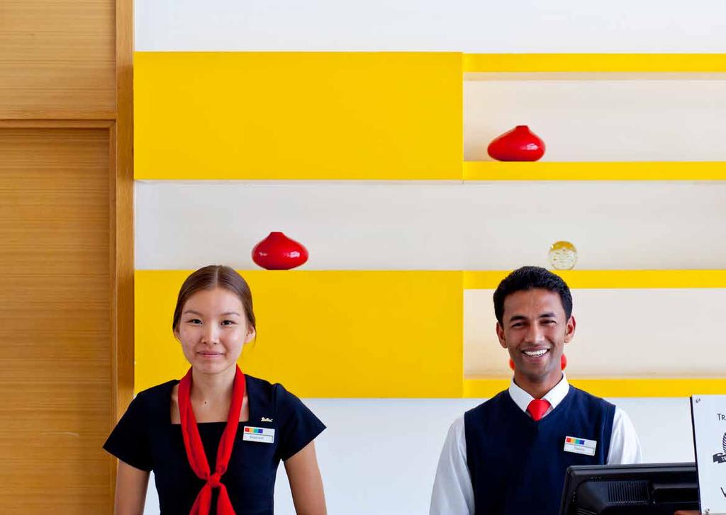 welcome to our world Welcome The Park Inn by Radisson team is happy to welcome you to Abu Dhabi, Yas Island.