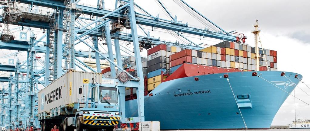 A.P. MOLLER MAERSK TRADE REPORT / T4 2017 / COLOMBIA CONTAINERIZED EXPORTS, PROTAGONISTS OF 2017 2017 Summary: Containerized foreign trade grew 5%* during 2017; Exports increased by 12%* and imports