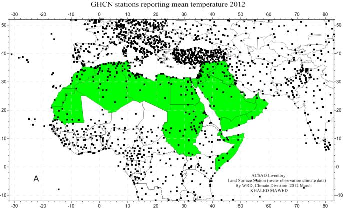 Review of observed climate data