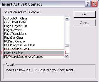 Change its properties to meet your application requirements, our PDF417 ActiveX supports the data binding so you can bind a field in a database