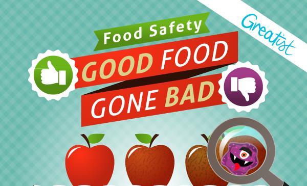 Food Storage Food that goes bad is: a) Gross to look at b) Smelly c) A waste of money d) Dangerous to cook with or eat e) All of