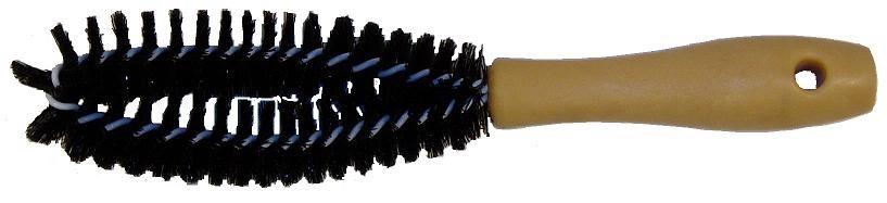 Single Thick, 3/4 Trim 490506 Double Thick, 1 Trim 490607 490506 490607 Round Style: 12 overall length, 1 dia. Trim 2. Natural Boar Bristle 530410 Two-Way Toothbrush Style: 7 overall length.