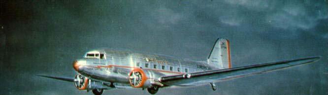 Douglas Airplane: Early Commercial Aviation (1933): DC-2,12 passengers (1935): DC-3, 21 passengers 9/6/2012