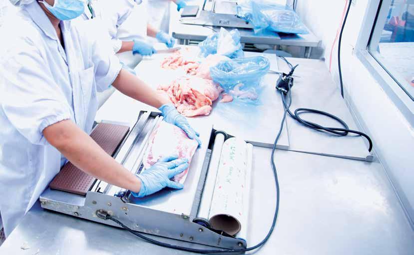 China: a prosperous market for suppliers worldwide Stricter government regulation boosts the demand for better food safety and smart meat processing Safety, quality and hygiene have become prime
