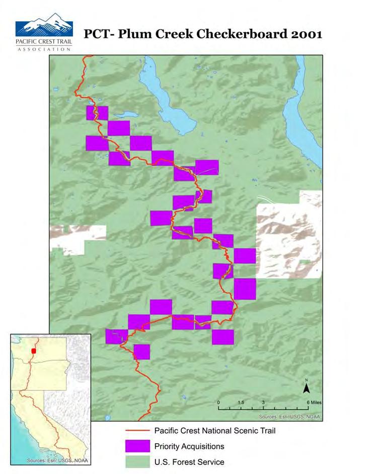Pacific Crest National Scenic Trail LWCF Progress Prepared by the