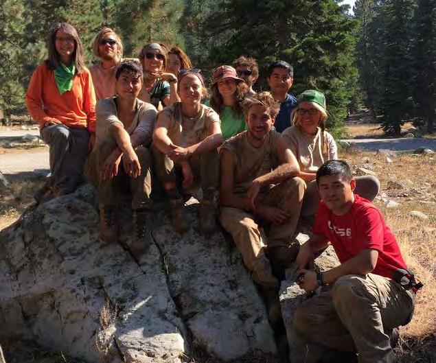 Pacific Crest National Scenic Trail Youth Trail Crew Programs Outward Bound: Outward Bound is a non-profit educational organization that provides challenging learning expeditions that inspire