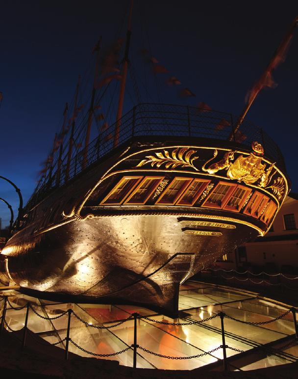 PARTY NIGHTS Join us for a magical Victorian-inspired Christmas party. Enter through the Great Western Dockyard, to view the ship beautifully illuminated from below.