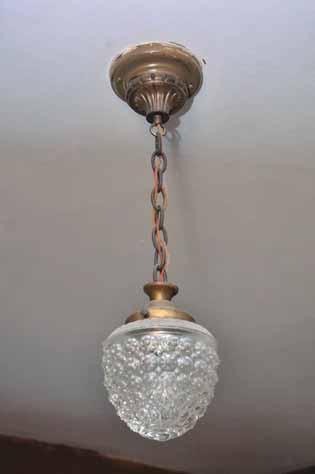 I 1-49 49 Fig. 70 Pendant lamp in upstairs hall near balcony door Fig.