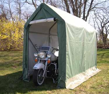.. 7 6 W x 10 6 L x 6 6 H Whether for interior or exterior short term storage of your cycle,
