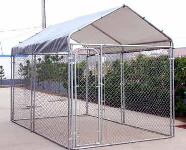 sturdy four sided configuration with a single gate.