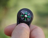 Compass Signal whistle LED light Tapered diamond