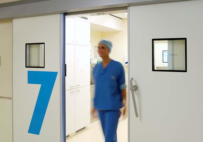 The MakHealth Pb2 has 2 mm thickness of lead lining that suffices the AERB requirement for the X-Ray shielding doors.