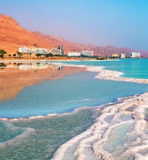 MAGIC OF JORDAN 6 Days Mediterranean Sea AMMAN Kerak This itinerary is perfect for those that wish to relax at dead sea after the sightseeing of the main sites of Jordan including,, and desert area