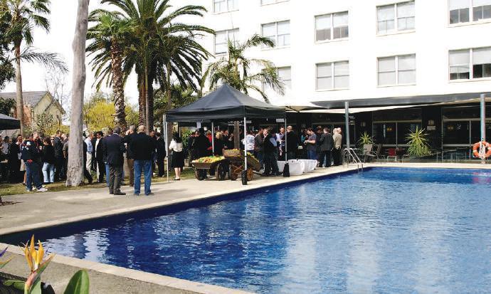 Outdoor spaces The Lawn and Poolside Gardens The Lawn Located in our beautiful gardens, The Lawn is very popular with our brides for their wedding ceremonies, it s also