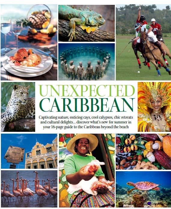 SUMMER CAMPAIGN Caribbean Supplement in the Daily Telegraph Online competition until the end of June