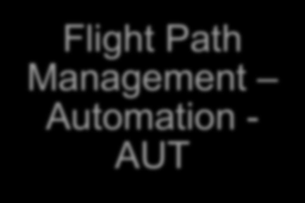 Application of Procedures - PRO Communication - COM Flight