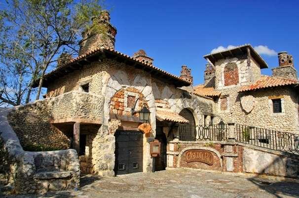 It was built in 1976 representing the style of 16th century Italian village.