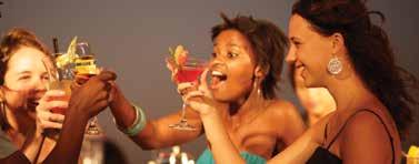 25 Nightlife When the sun goes down in Nelson Mandela Bay, the fun continues!