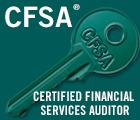 Sertifikovani revizor za finansijske usluge / Certified Financial Services Auditor (CFSA ) CFSA meri znanje pojedinca o revizorskim principima i praksama u okviru delatnosti bankarstva, osiguranja i