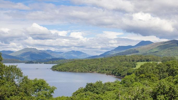 Walk across the Bracklinn Bridge with stunning views of the surrounding falls or tour the fairytale-like castle in Inveraray.