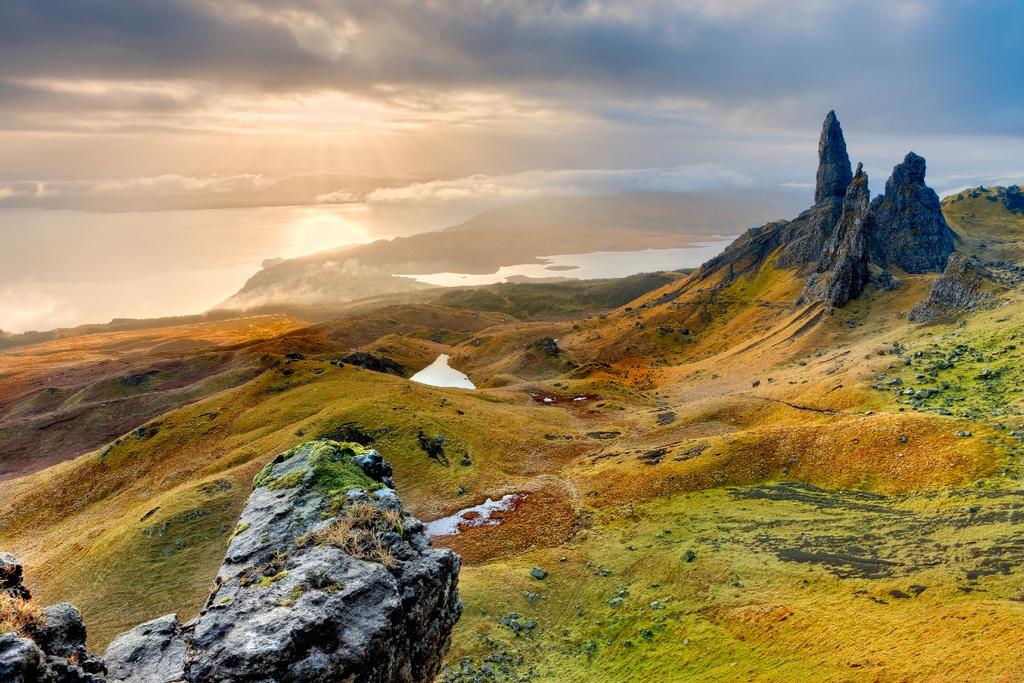 Considered to be the largest and most northern island in the Inner Hebrides of