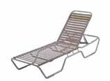 5 #W0310A* Chaise Lounge with Arms (Aluminum Skids) 27 79 41 14.