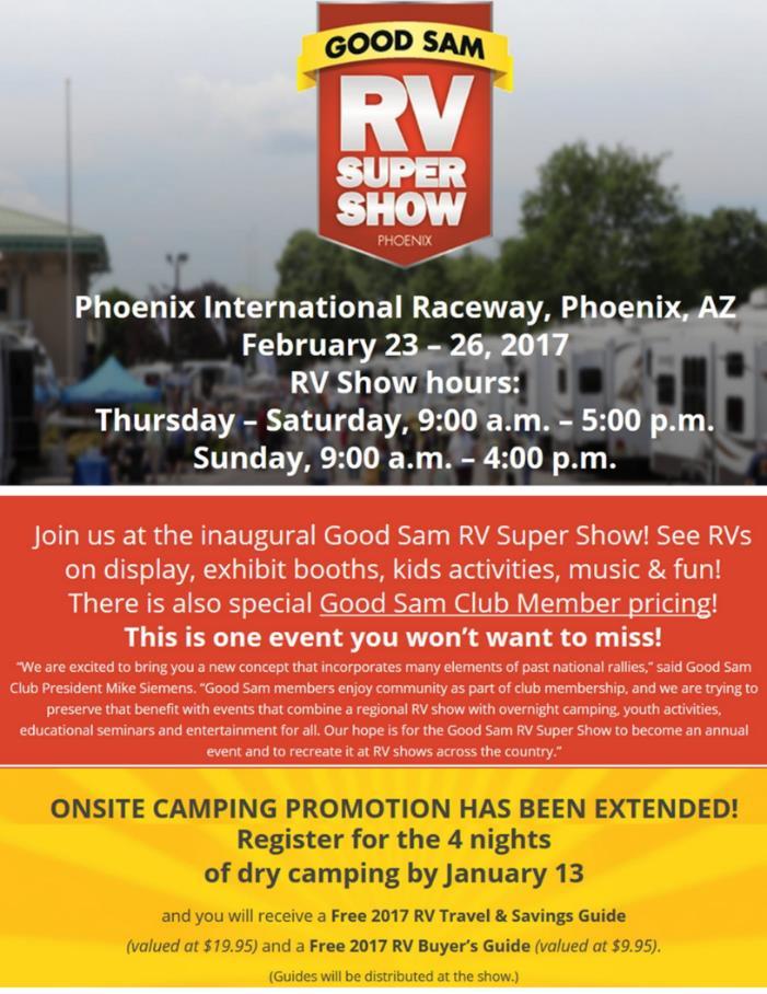 MORE FEBRUARY FUN It s time to plan your trip to Chandler, Arizona, for the 95th International Convention: Rally in the Valley!
