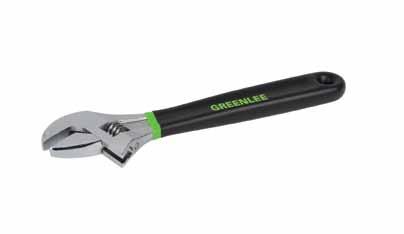 56322 Adjustable Wrench Composite Handle 12" Patented lightweight ergonomic design reduces user fatigue. Precision-machined to tight tolerances for professional feel and smooth operation.