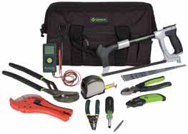 Irrigation Tool Kit 0259-11 0159-14 56352 Starter Electrician s Tool Kit, 5 pc 2.25 lbs. (1.02 kg) Perfect kit for the irrigation professional.
