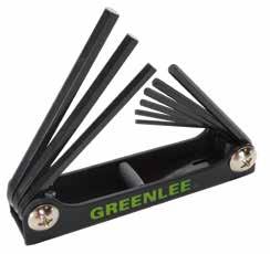 44 lbs 9-Piece Folding Hex-Key Set - Standard 0254-11 9 piece set for convenience and versatility (including sizes 5/64", 3/32", 7/64", 1/8", 9/64", 5/32", 3/16", 7/32", 1/4").