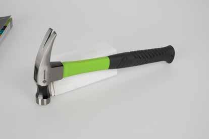 Electrician s Hammer 1.7 lbs Straight Claw Hammer Universal design perfect for a variety of applications.