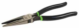 Note: this is not an insulated tool. Wire Stripping Pliers (0351-08SM and 0251-08SD) Stripping hole allows stripping of #12 AWG solid wire.