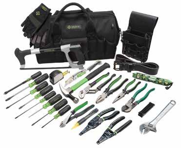 Description WEIGHT 0159-11 56349 Electrician s Tool Kit, 28 pc 19.7 lbs Journeyman s Tool Kit - Standard 0159-12 Perfect kit for the journeyman electrician.