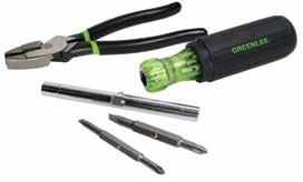 97 lbs 2 Piece Kit Kit Includes: 9" Side Cutting Pliers with dipped grip