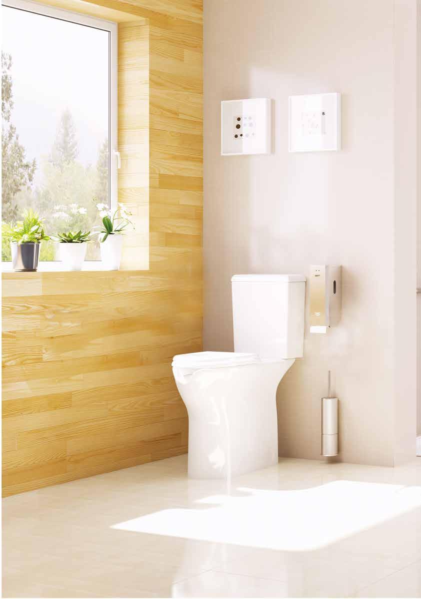 TOILET PAPER DISPENSERS For paper roll, standard roll (2 or 3 units) or paper towels Wide variety of toilet paper dispensers that are functional and straightforward to integrate into any toilet