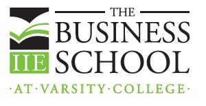TERTIARY DIVISION Business School at Varsity College Short learning programmes Part-time study