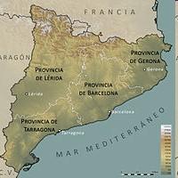 Location It borders France and Andorra to the north, Aragon to the west, the Valencian Community to the south, and