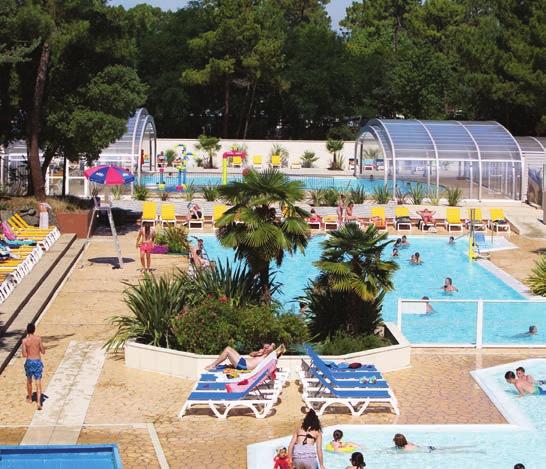 5 Le Bois Masson Vendée 6 Le Bois Dormant Vendée Le Bois Masson in the Vendée is a vibrant and lively campsite, boasting a busy bar and restaurant, an indoor and outdoor pool complex with slides and