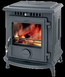 It s simple and easy to use and can be left to burn overnight. This stove also has a black stay cool handle with an air inlet control.