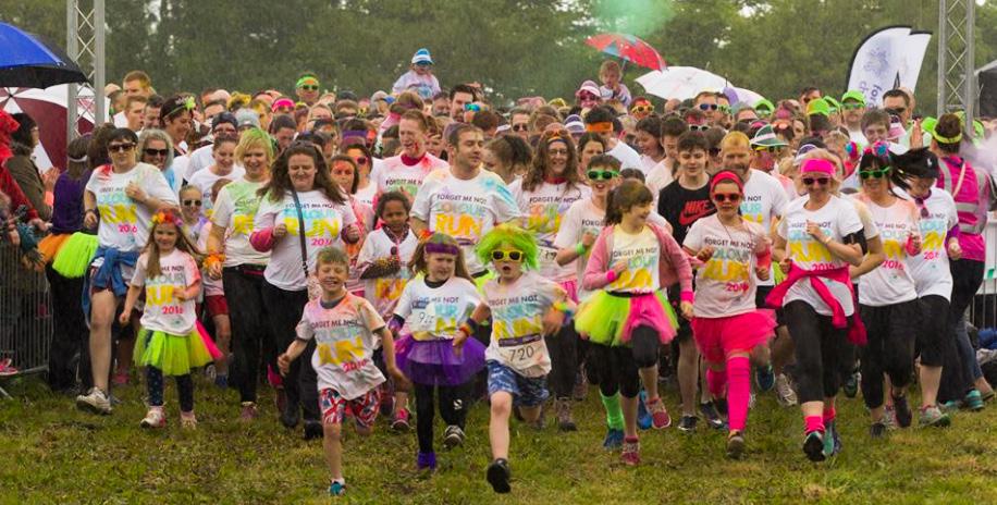 7 Forget Me Not Colour Run FAQs Why should I take part in the Forget Me Not Colour Run? We are very excited to be holding our second Forget Me Not Colour Run.