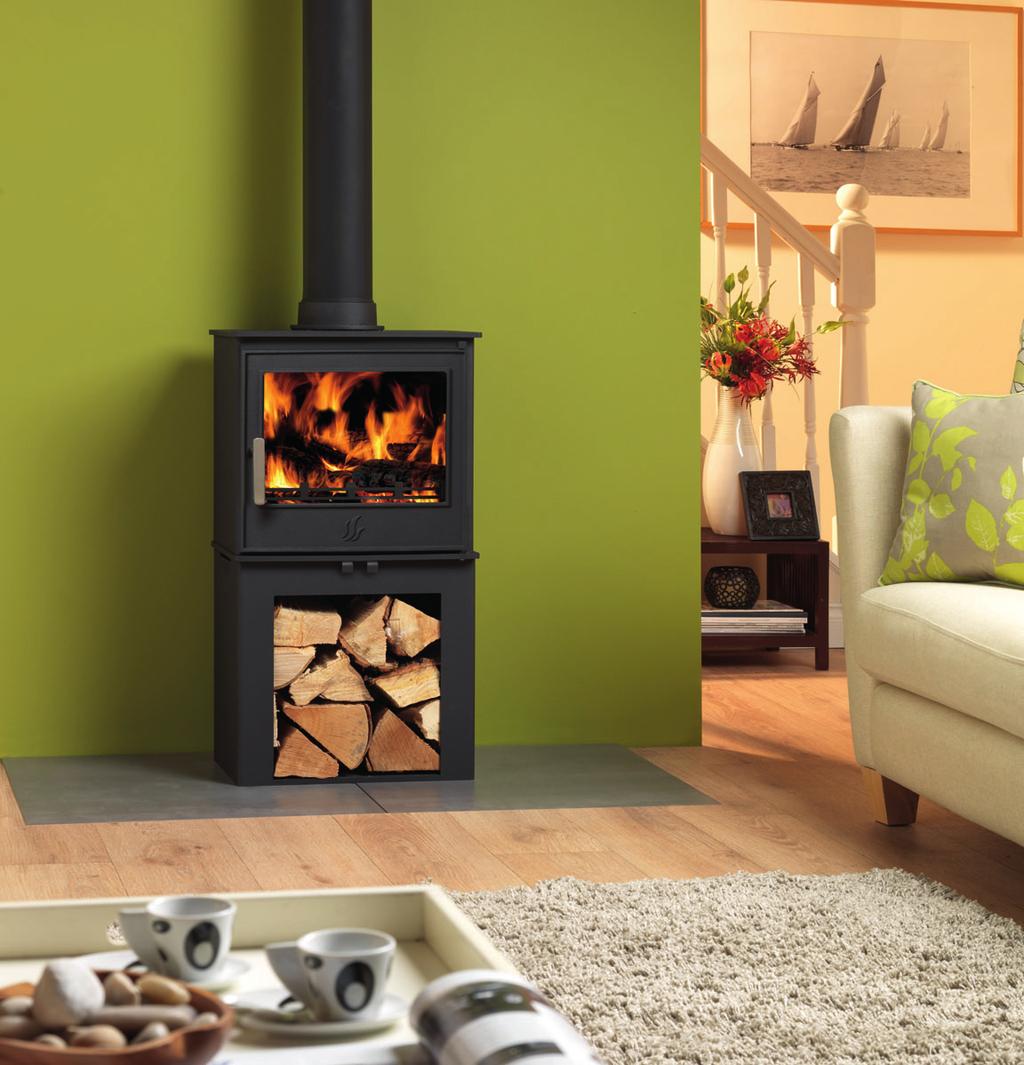 Malvern II LS 5kw The Malvern II LS features the same attention to detail and high standard of construction as the standard Malvern II stove, but with the addition of an integral log storage