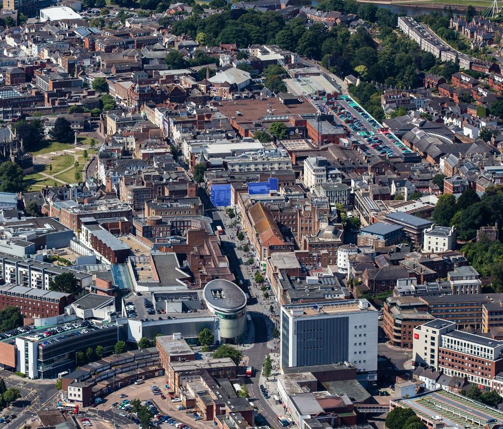 DEMOGRAPHIC PROFILE Exeter has an estimated primary catchment population of approximately 508,000 people which is boosted significantly by tourism as well as a large student population.