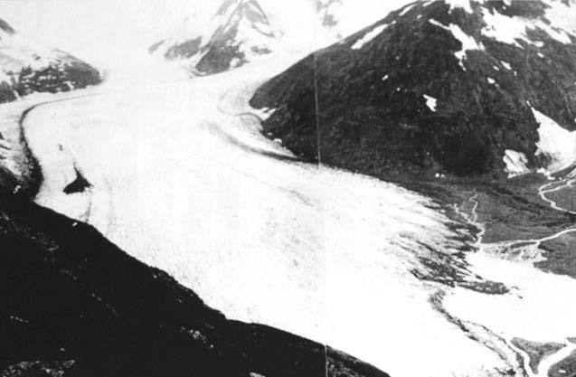 12/08) The rapid retreat of Alaska s glaciers represents 50% of