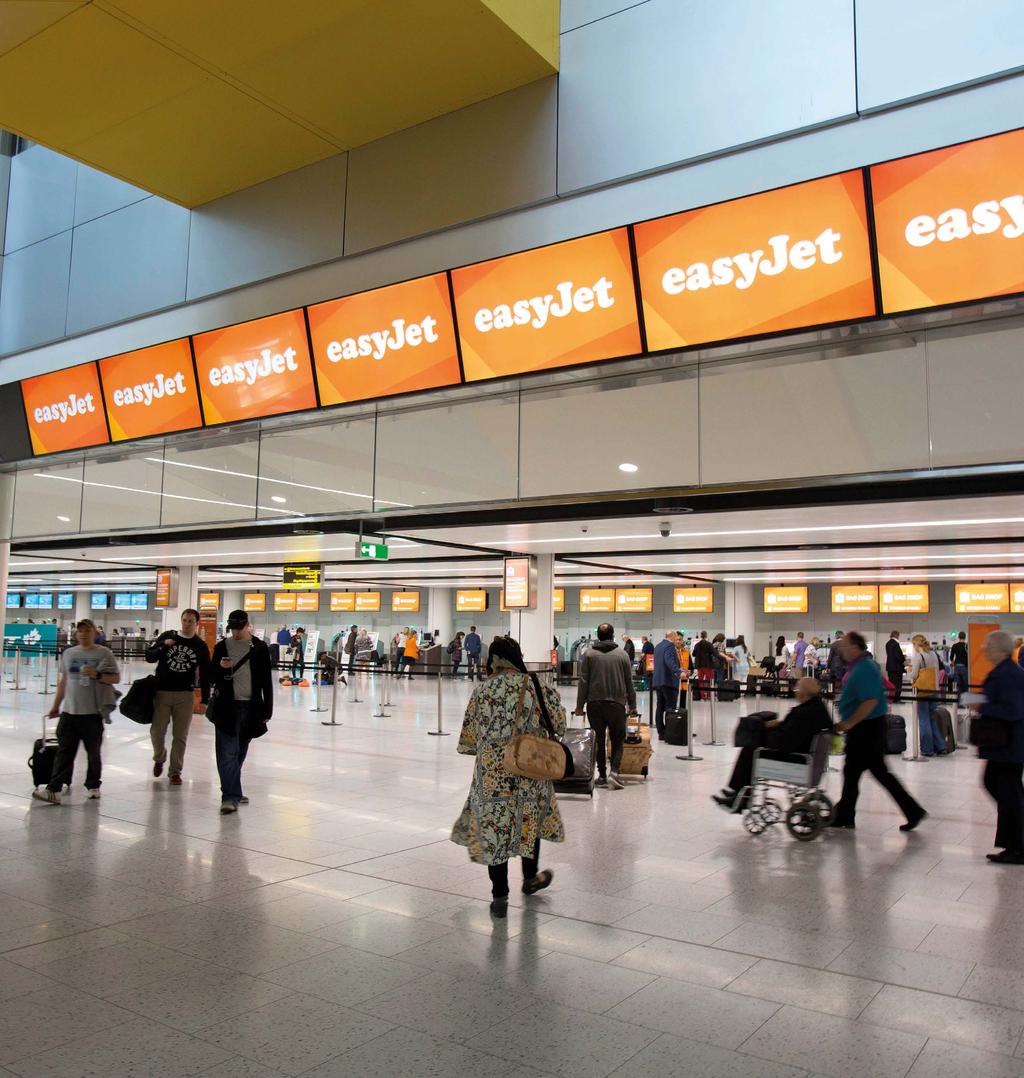 Our strategy in action DRIVING OPERATI We have now consolidated our Gatwick North Terminal programme, resulting in an improved customer experience and operational cost savings of around 5 million.