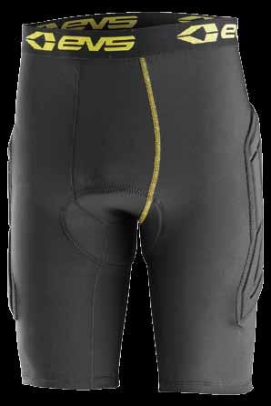 EVA hip, thigh and tailbone pads for protection in any riding situation.