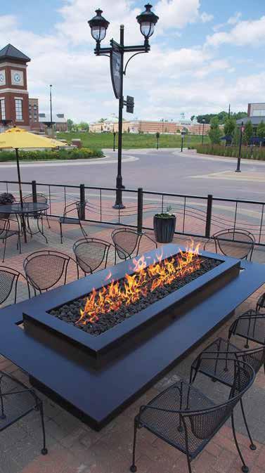 UL-certified manual technology is for fire pits without electricity.