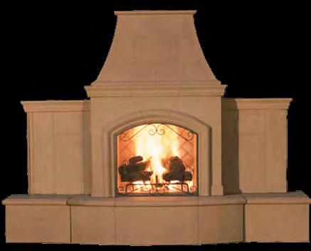 reate an enticing outdoor setting with the American Fyre Designs Outdoor Fireplaces.