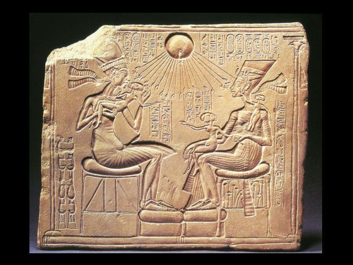 Akenhaten, Nefertiti & Daughters