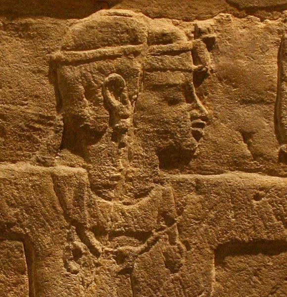 Relief of a ruler,